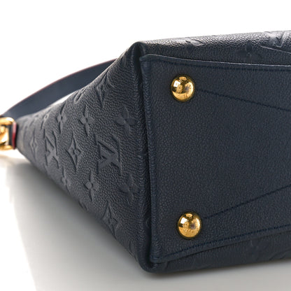 Louis Vuitton Empreinte V Tote MM Marine Rouge 8 of 9
