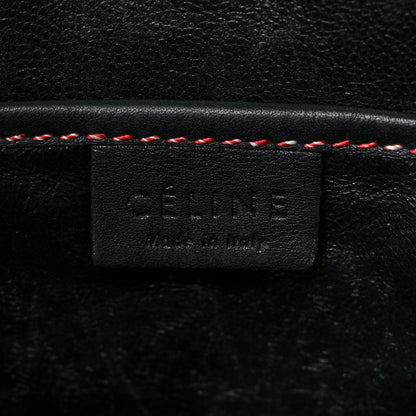 Celine Shiny Smooth Calfskin Stitched Nano Luggage Black Multicolor 6 of 18