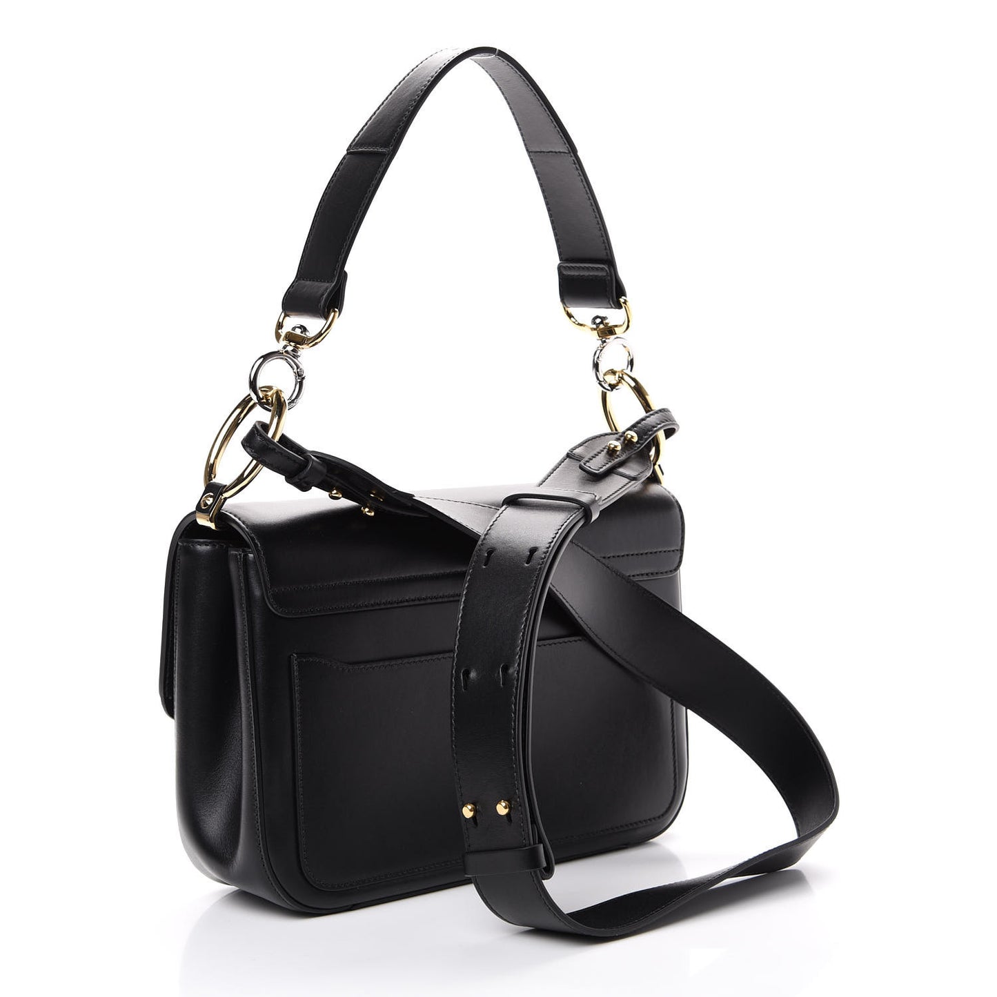 Calfskin C Double Carry Black
