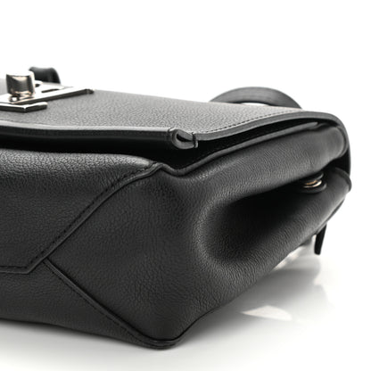 Louis Vuitton Calfskin Lockme II Chain Bag BB Black 9 of 9