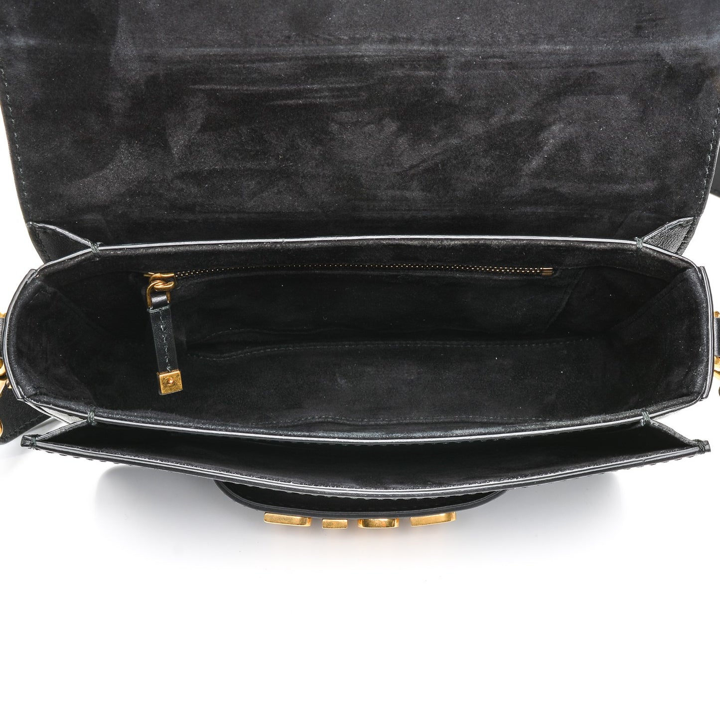 Smooth Calfskin Dio(r)evolution Flap Bag Black