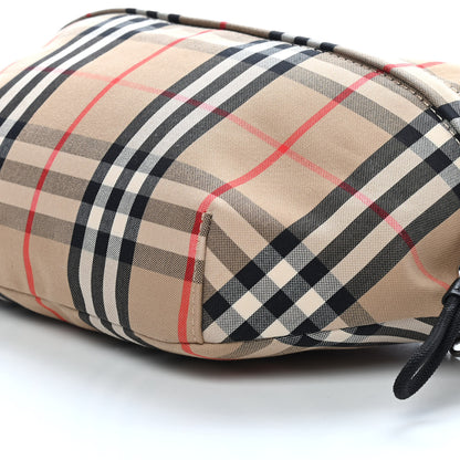Burberry Bonded Cotton Vintage Check Medium Bum Bag Archive Beige 9 of 9