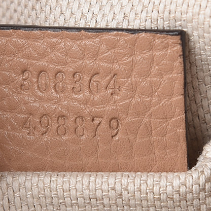 Gucci Pebbled Calfskin Small Soho Disco Bag Camelia 7 of 11