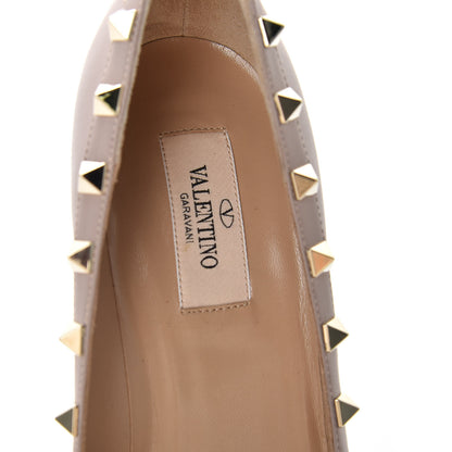 Valentino Garavani Calfskin Rockstud 85mm Pumps 39 Poudre 7 of 10