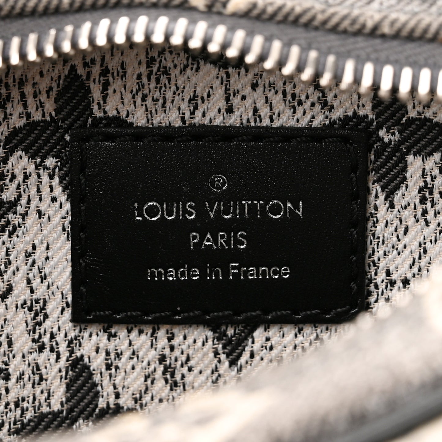 Monogram Jacquard Denim Loop Black