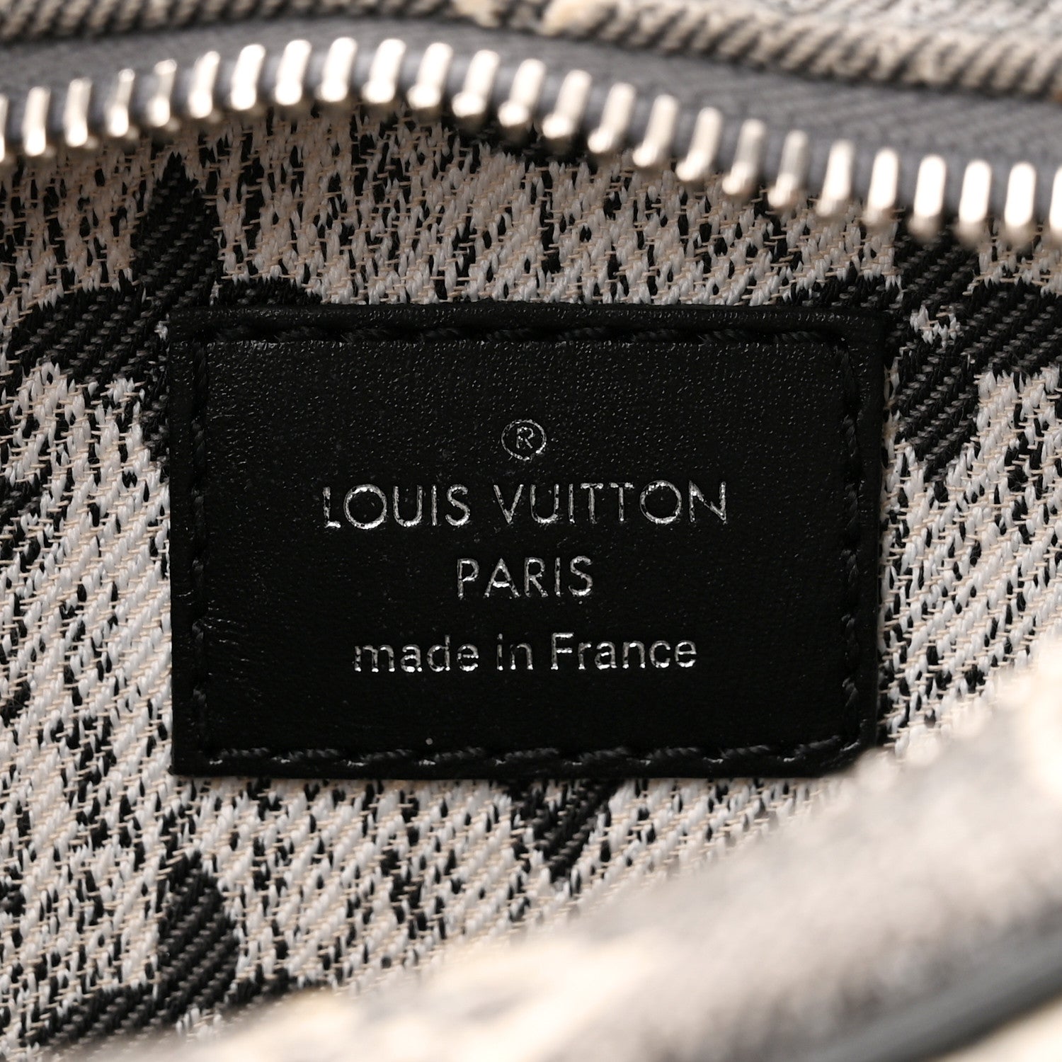 Louis Vuitton Monogram Jacquard Denim Loop Black 6 of 10