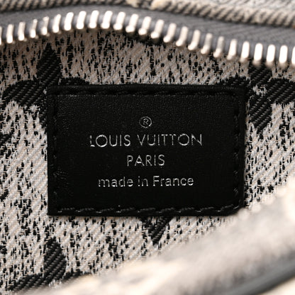 Louis Vuitton Monogram Jacquard Denim Loop Black 6 of 10