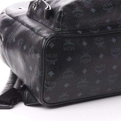 MCM Visetos Medium Sprinkle Stud Stark Backpack Black 11 of 15