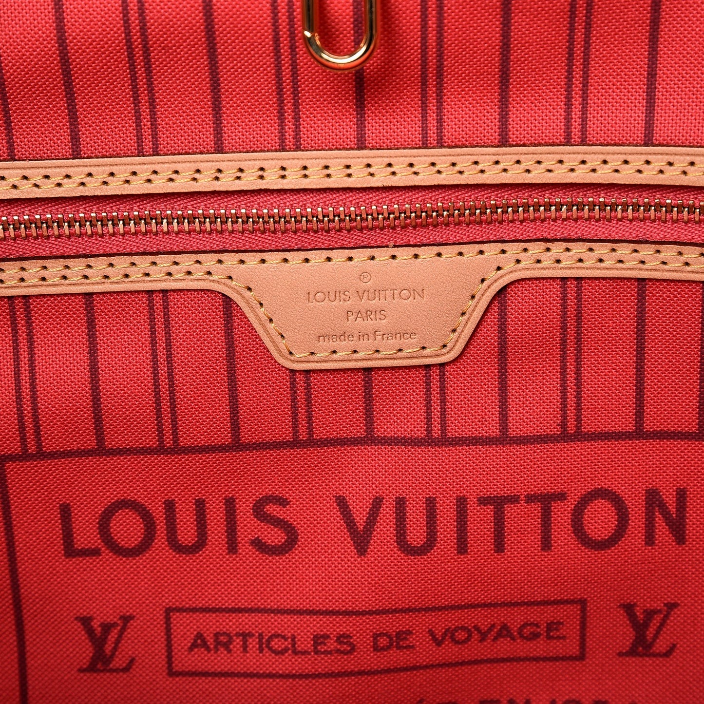 Monogram V Neverfull MM Grenade