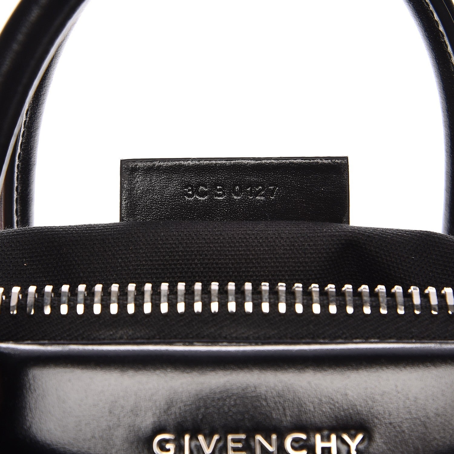 Givenchy Shiny Lord Calfskin Small Antigona Black 8 of 10