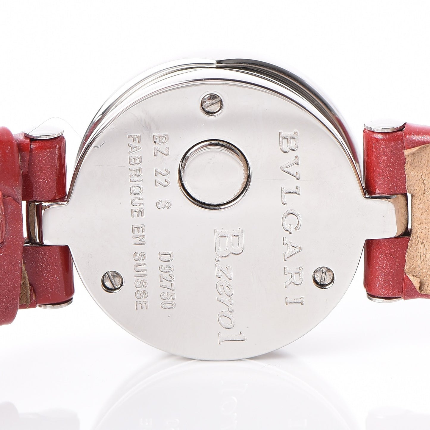 Stainless Steel Pink Mother of Pearl 22mm B.Zero1 Quartz Watch