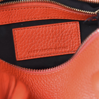 Alexander Wang Pebbled Lambskin Rockie Tang Pale Gold Hardware 8 of 11