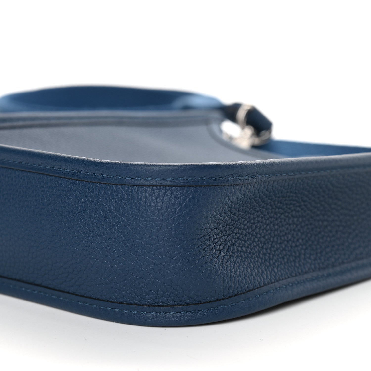 Hermes Taurillon Clemence Evelyne TPM Deep Blue 9 of 9