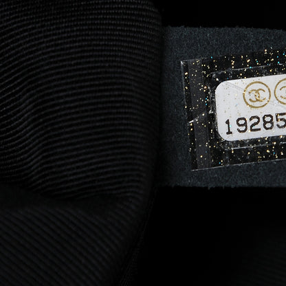 Chanel Braided Sheepskin Large Boy Reverso Flap Black 7 of 8