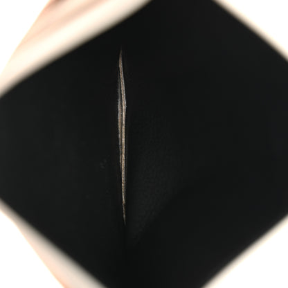 Saint Laurent Lambskin Matelasse Chevron Monogram Credit Card Case Crema Soft 5 of 8