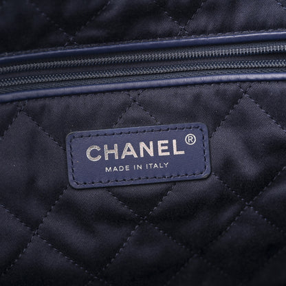 Chanel Shiny Calfskin Quilted Small Chanel 22 Navy 7 of 11