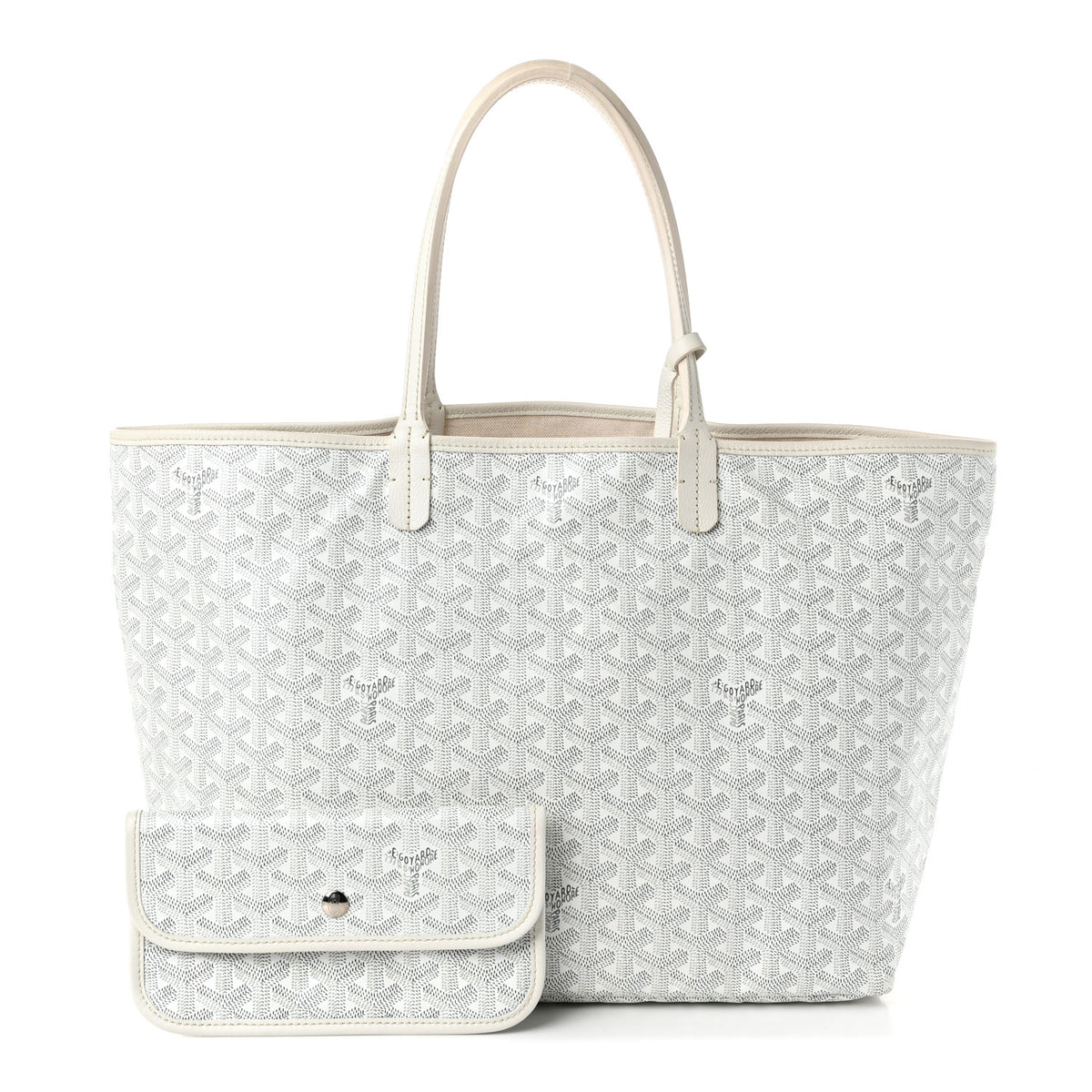 Goyardine Saint Louis PM White
