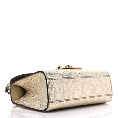 Gucci Galassia Small Padlock Shoulder Bag Platino 4 of 11