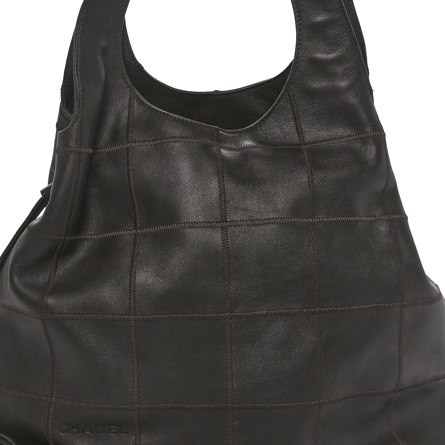 Chanel Calfskin Square Stitched Tassel Bag Brown 8 of 10