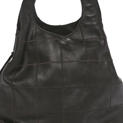 Chanel Calfskin Square Stitched Tassel Bag Brown 8 of 10