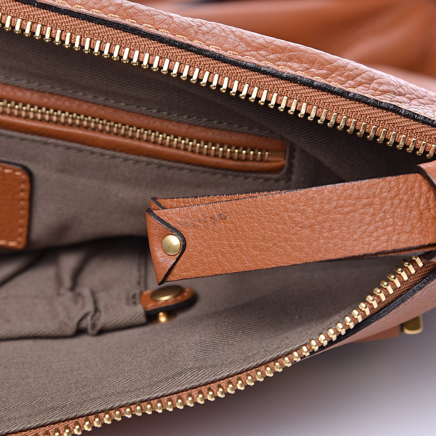 Calfskin Large Marcie Hobo Tan