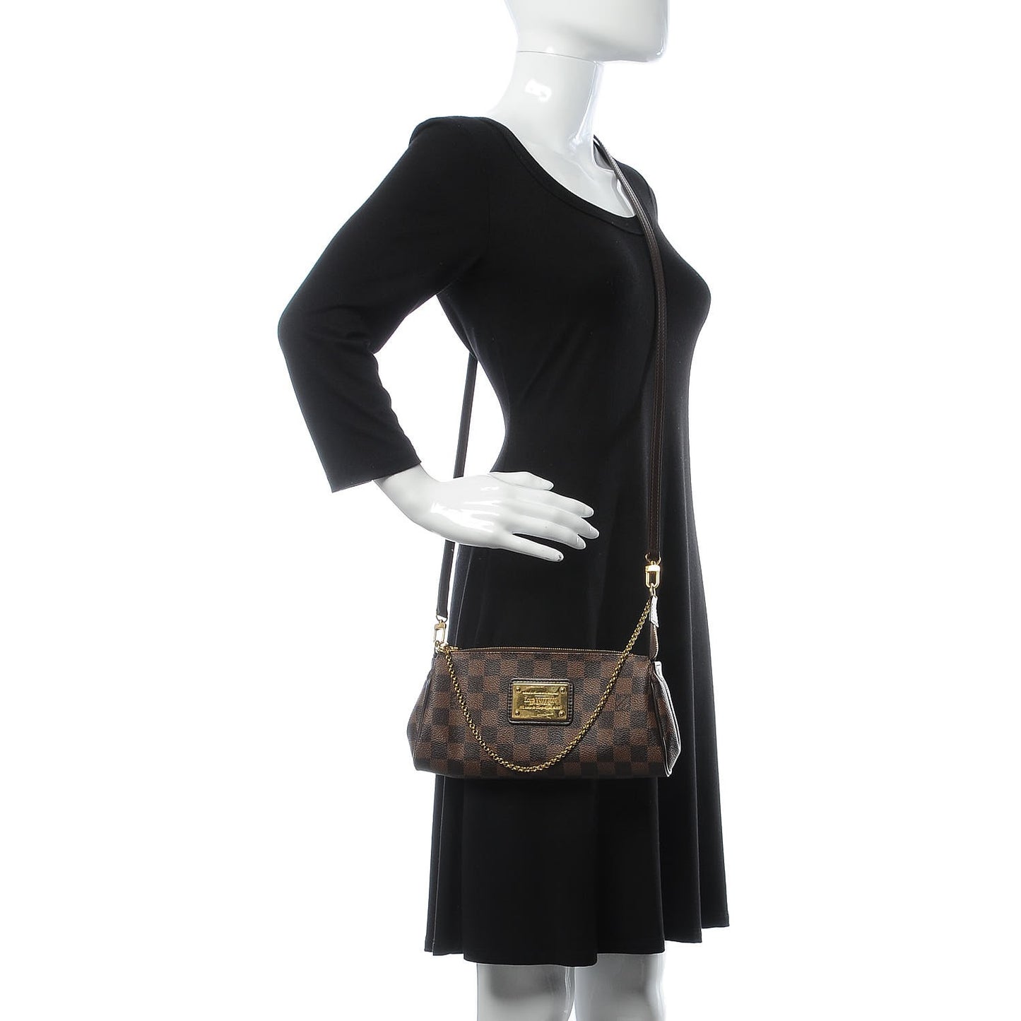 Damier Ebene Eva Clutch