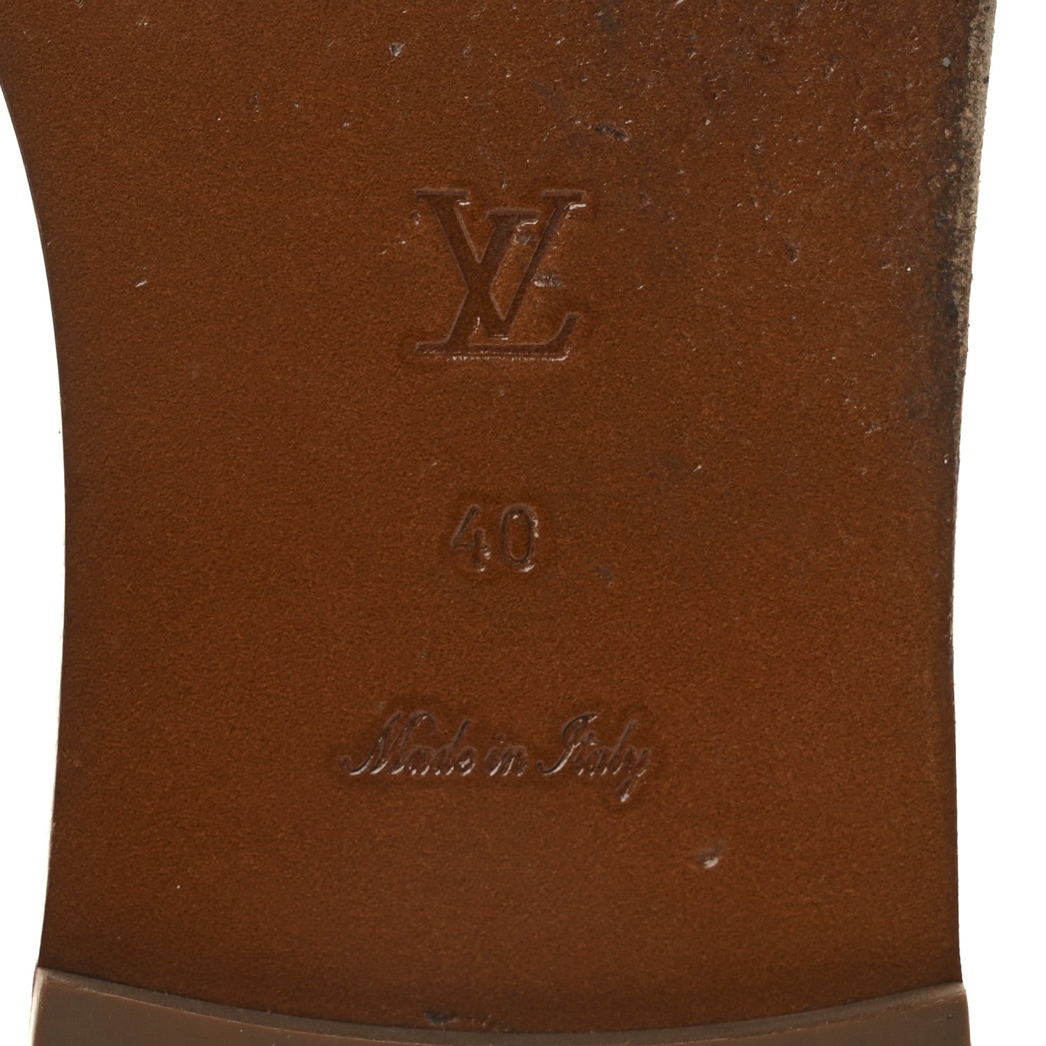 Louis Vuitton Monogram Giant Lock It Flat Mules 40 Kaki White 7 of 8