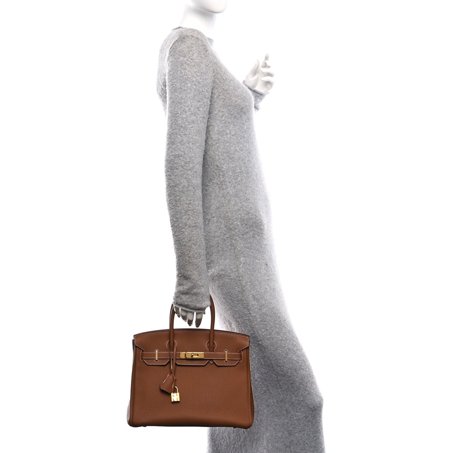 Hermes Togo Birkin 30 Gold 2 of 11