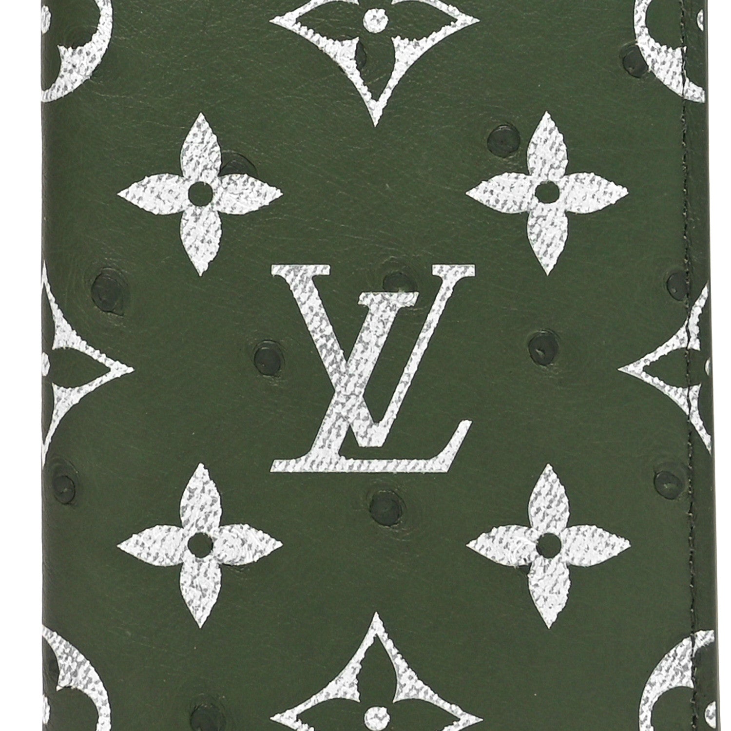 Louis Vuitton Ostrich Monogram Pocket Organizer Cactus 7 of 7