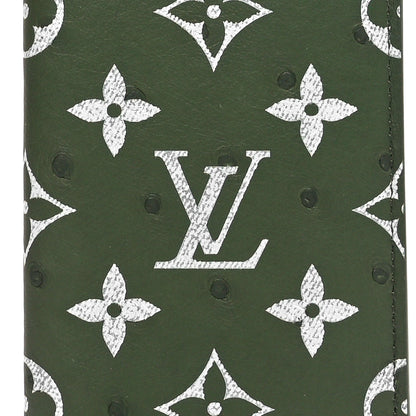 Louis Vuitton Ostrich Monogram Pocket Organizer Cactus 7 of 7