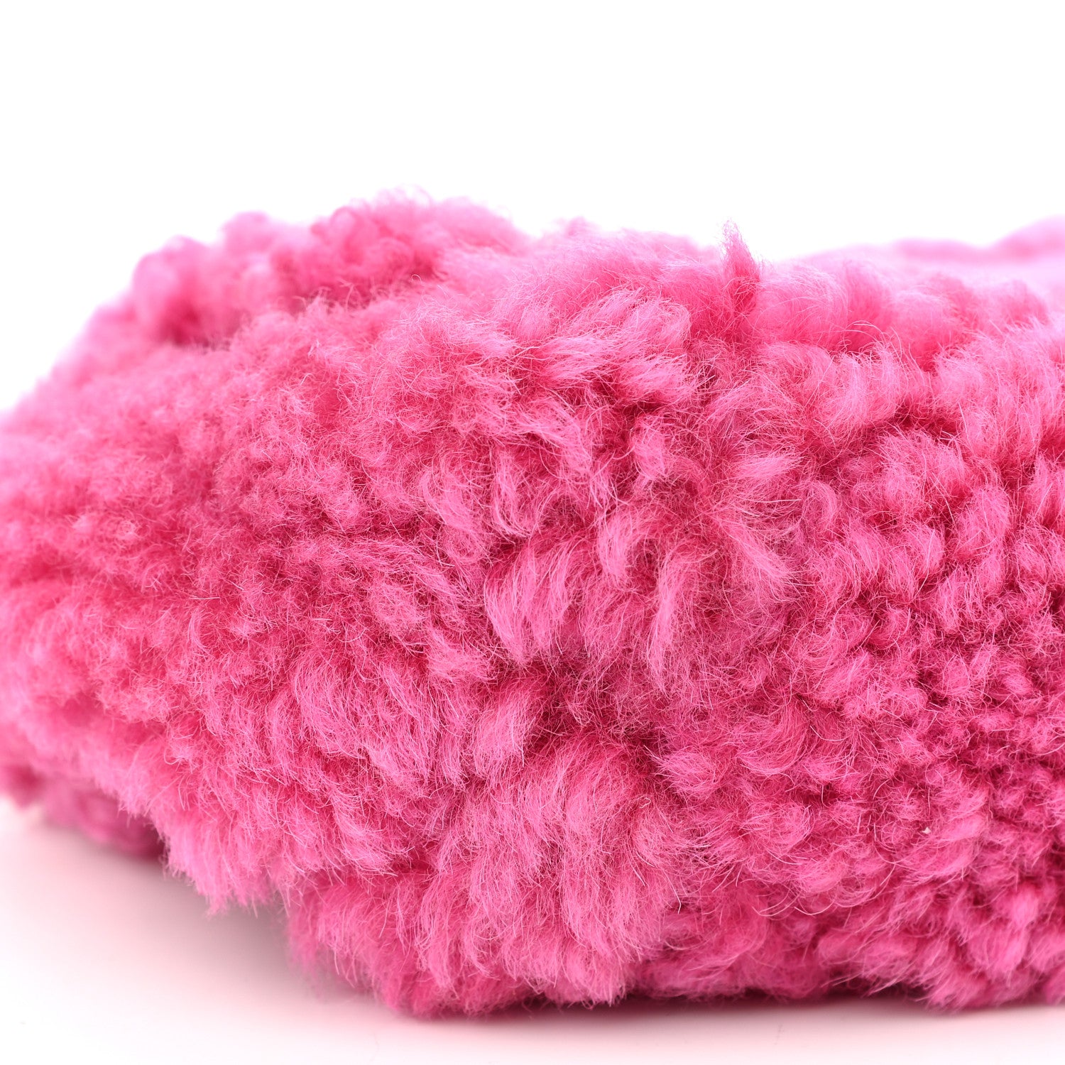 Chanel Shearling Sheepskin Medium Chanel 19 Flap Pink 8 of 9