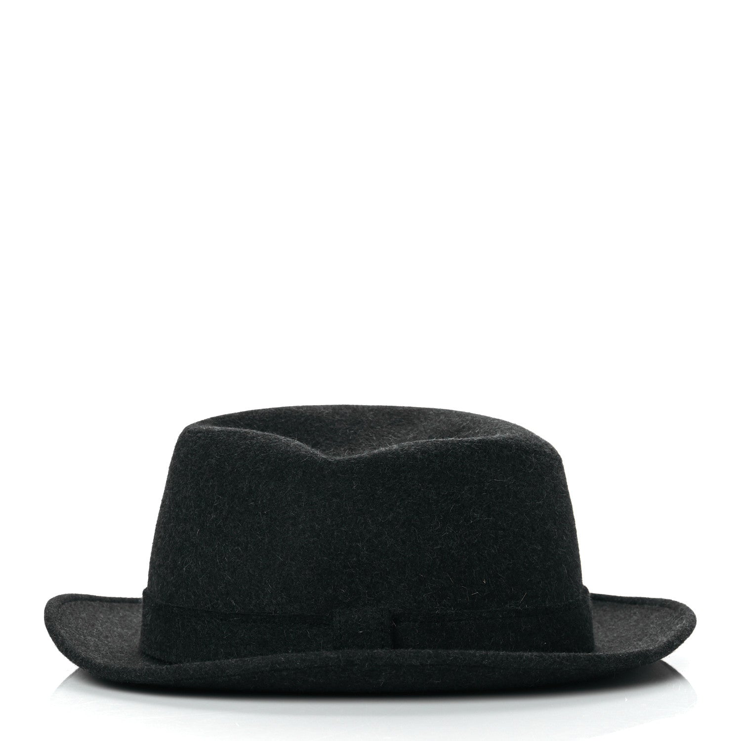 Hermes Felt Mixtes Flandres Hat 60 Gris Anthracite 4 of 8