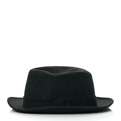 Hermes Felt Mixtes Flandres Hat 60 Gris Anthracite 4 of 8