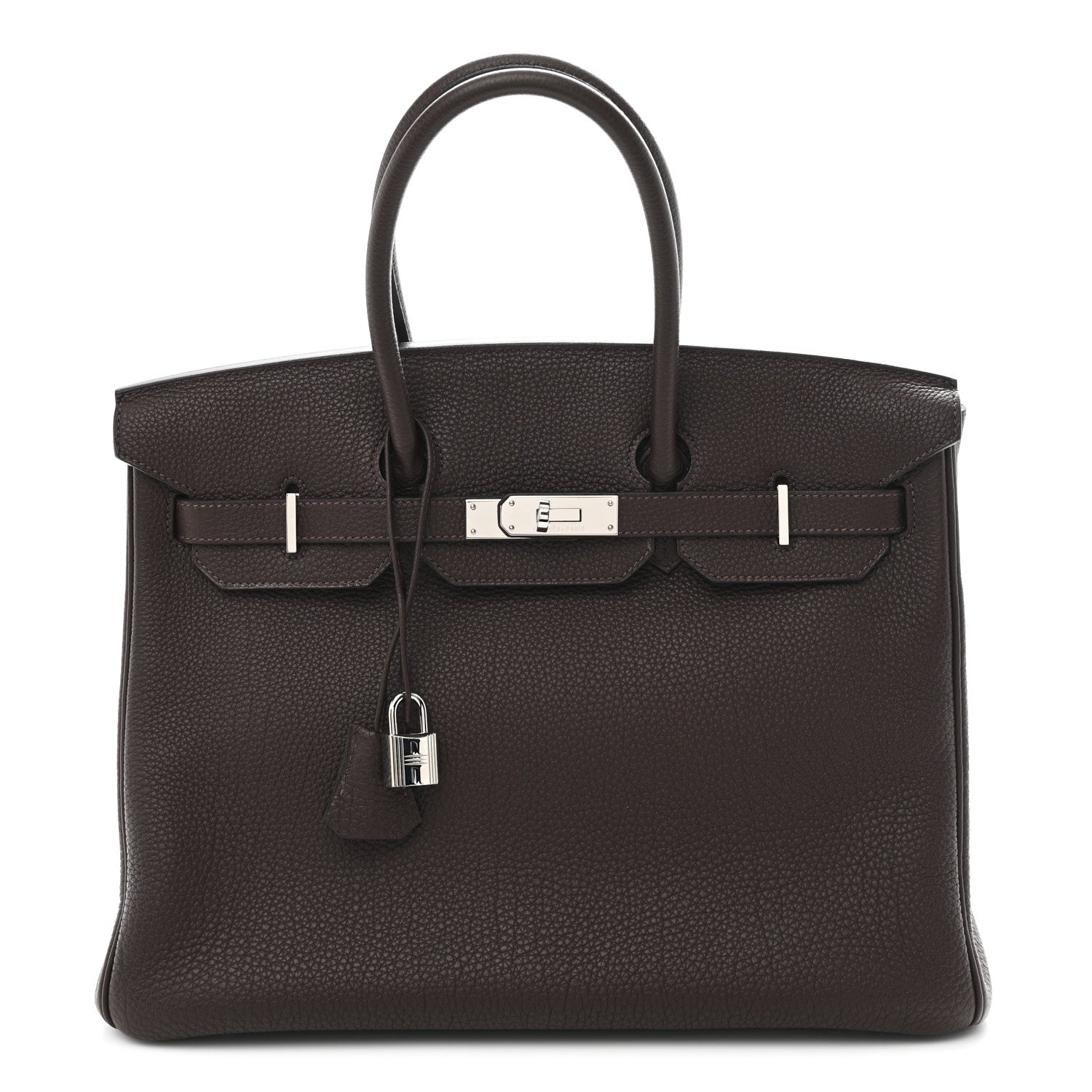 Hermes Togo Birkin 35 Moka 1 of 11