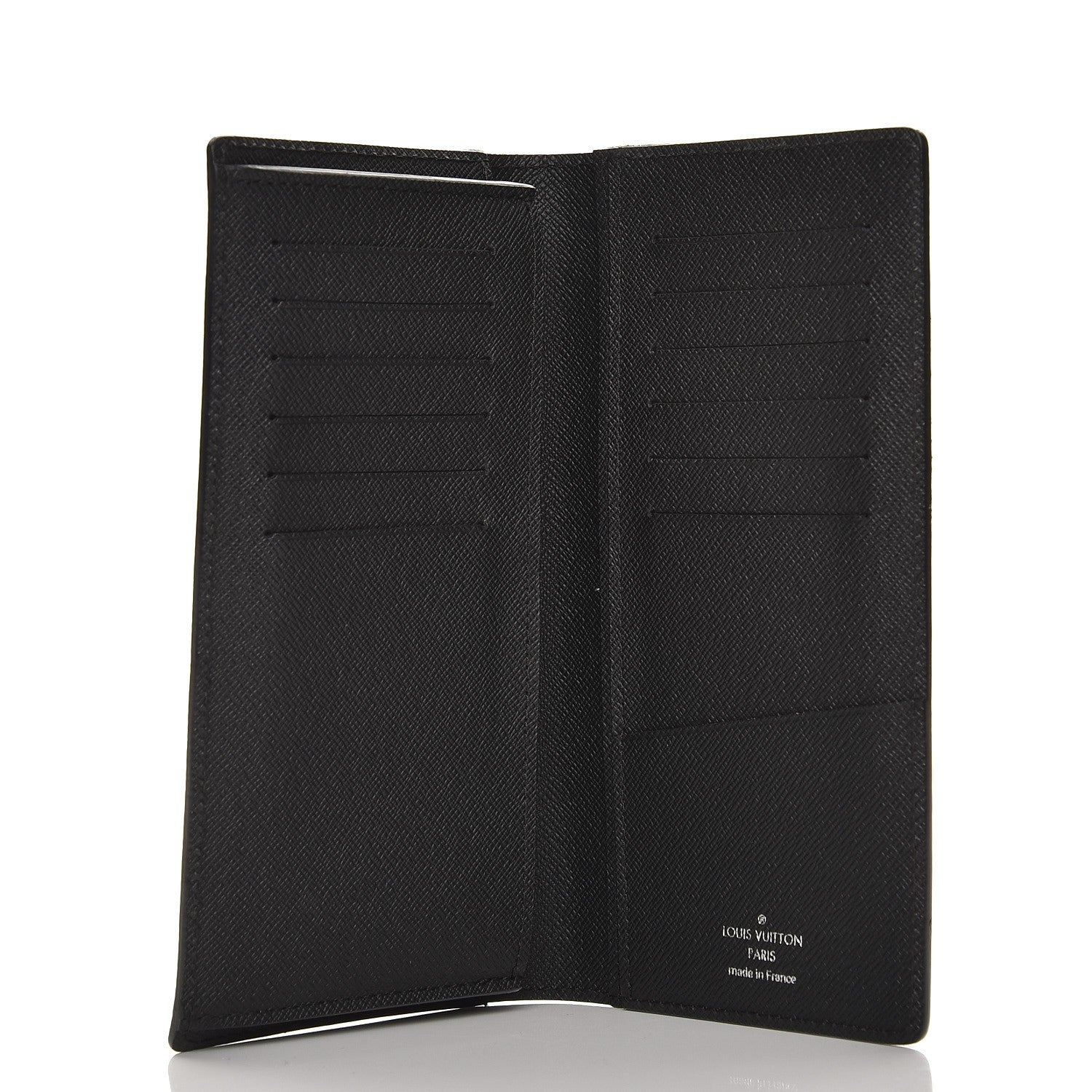 Louis Vuitton Epi Brazza Wallet Black 5 of 10