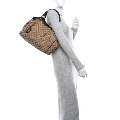Gucci Monogram Medium Sukey Tote Dark Brown 2 of 12