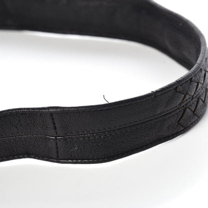 Bottega Veneta Nappa Intrecciato Shoulder Bag Black 15 of 17