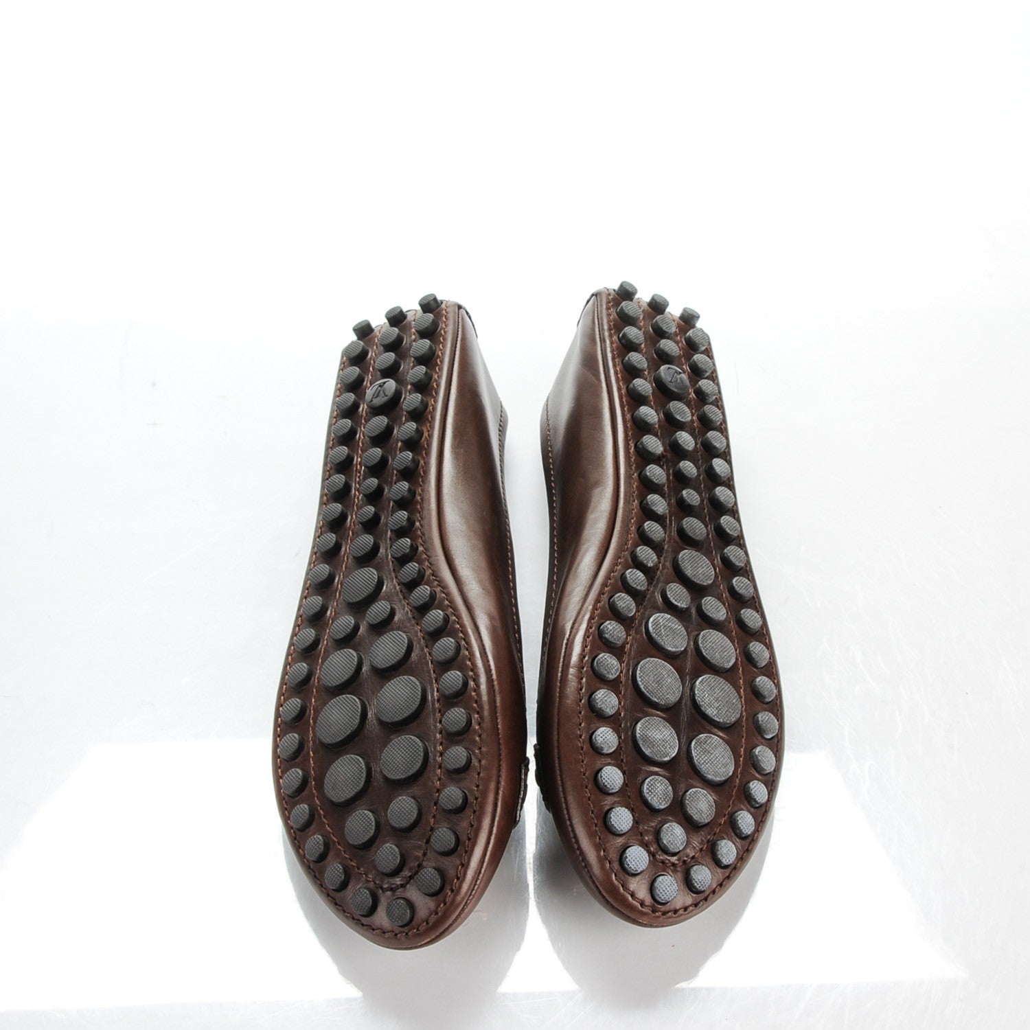 Louis Vuitton Calfskin Oxford Ballerina Flats Moka 40 5 of 8