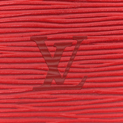 Louis Vuitton Epi Speedy 25 Castillan Red 6 of 10