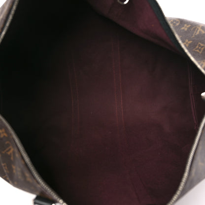 Louis Vuitton Monogram Macassar Keepall Bandouliere 55 4 of 7