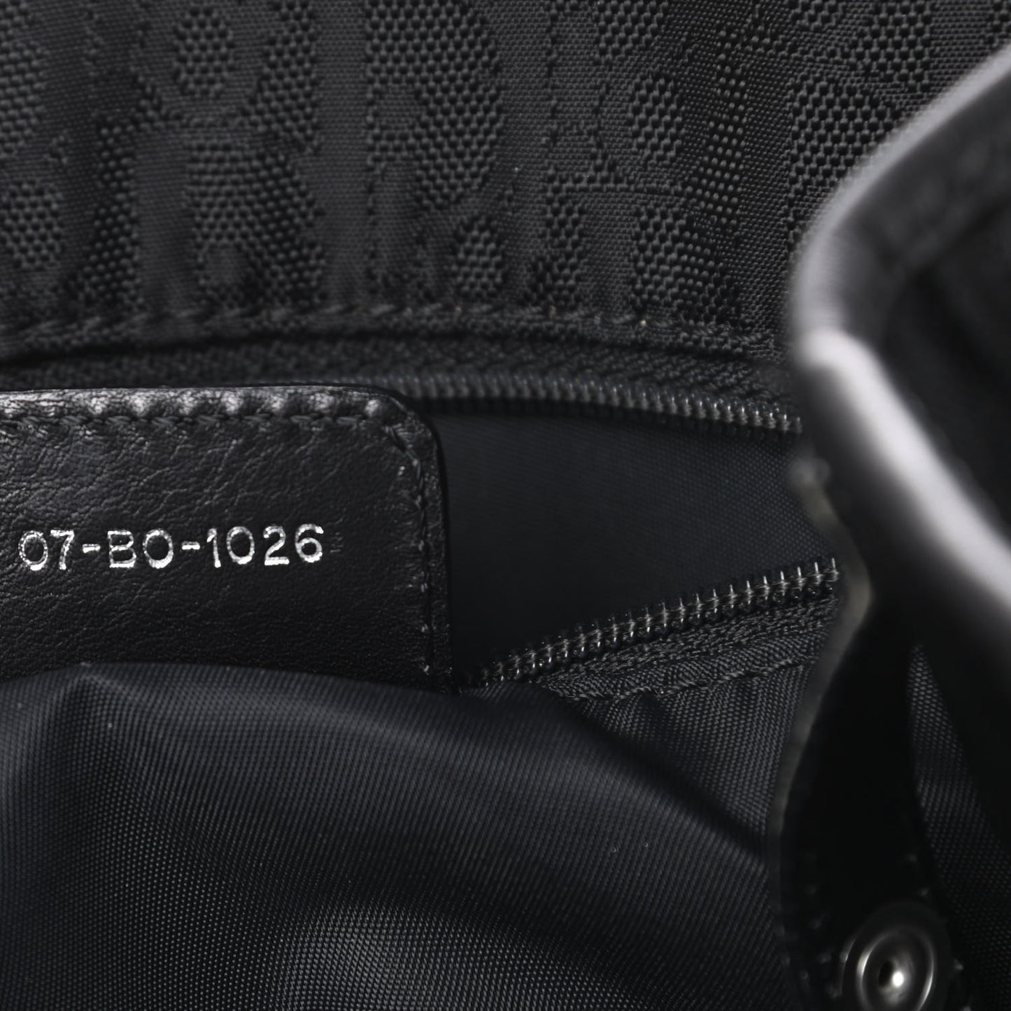 Nylon Monogram Small Lovely Tote Black