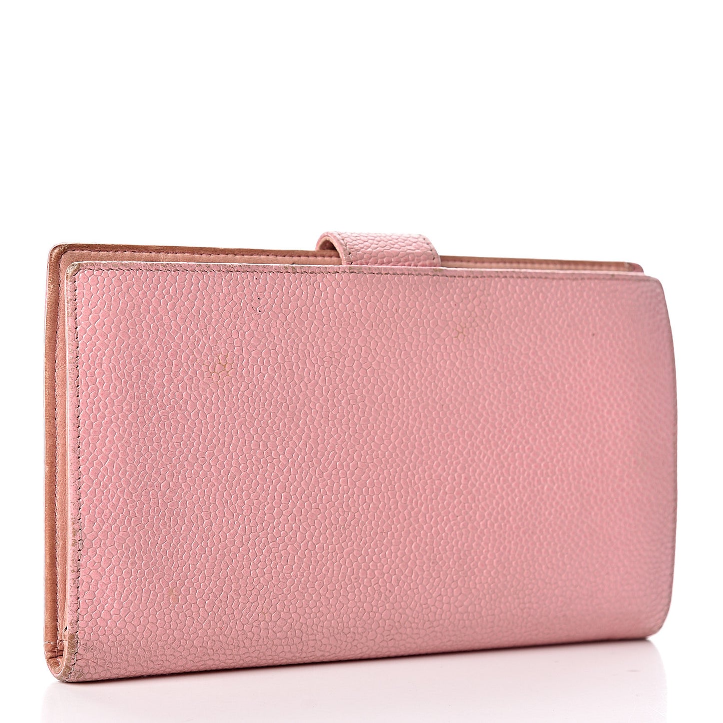 Caviar Timeless CC French Wallet Pink