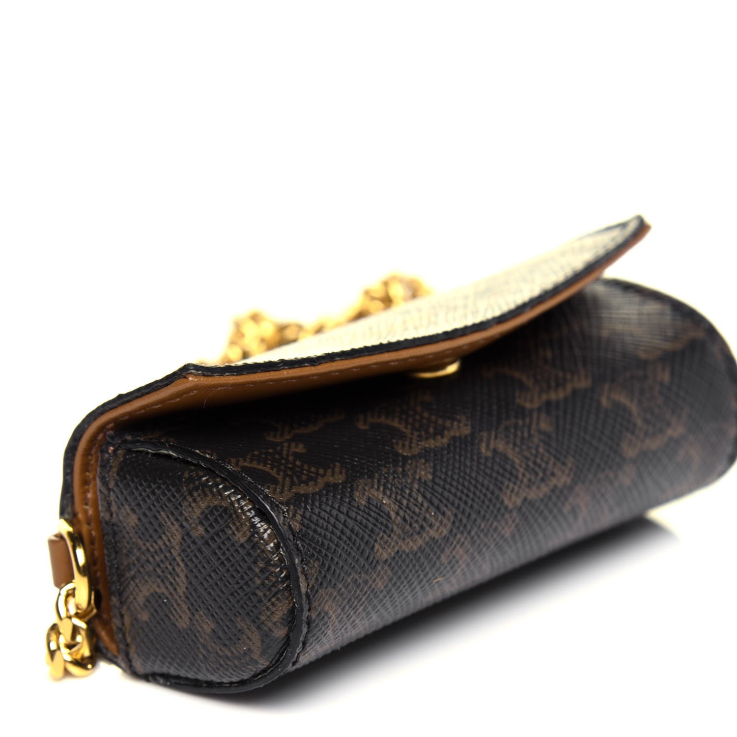 Celine Triomphe Canvas Lipstick Case Black 7 of 9