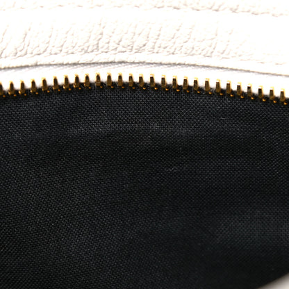 Balenciaga Chevre Gold Metallic Edge Hardware Mini City White 8 of 10