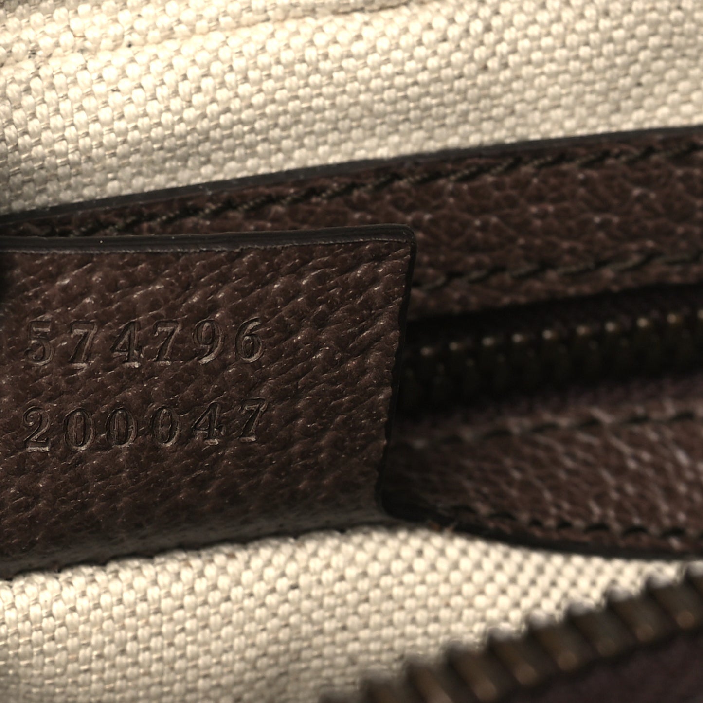 Soft GG Supreme Monogram Medium Ophidia Belt Bag Dark Brown