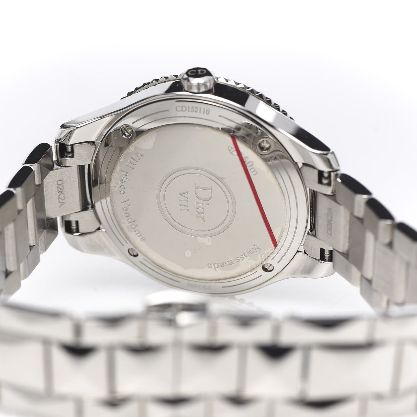 Stainless Steel Diamond Mother of Pearl 32mm Dior VIII Montaigne Quartz Watch