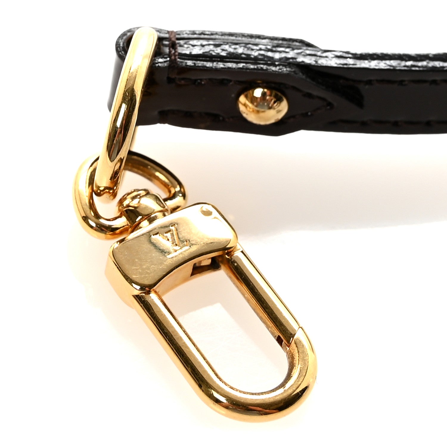 Louis Vuitton Vernis 12mm Adjustable Shoulder Strap Amarante 4 of 4