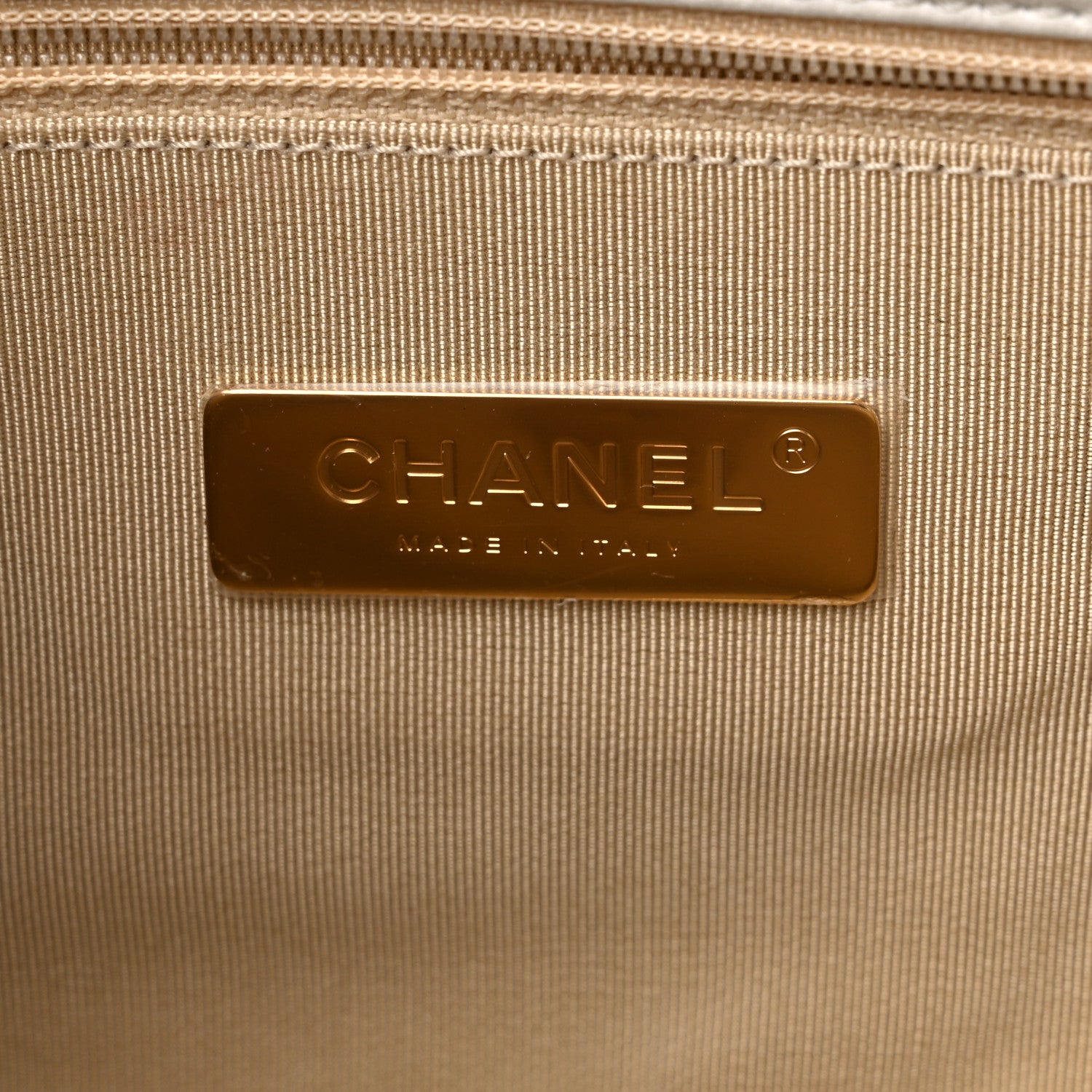 Chanel Lambskin Quilted Medium Chanel 19 Flap White 6 of 10