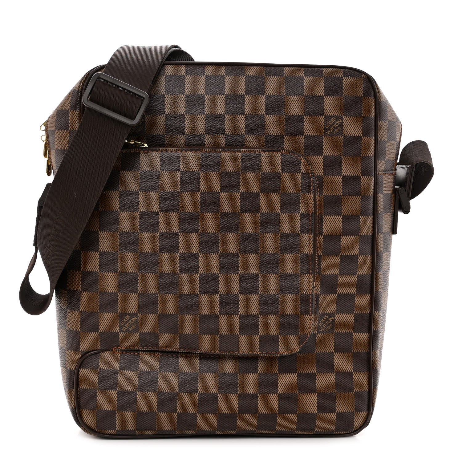 Louis Vuitton Damier Ebene Olav MM Messenger Bag 1 of 9