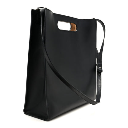 Gucci Calfskin Embossed Medium XL Tote Black 3 of 11